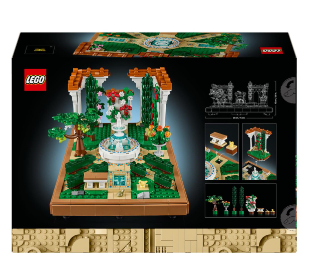 LEGO Icons 10359 Fontanna w ogrodzie - 1298067 - zdjęcie 2